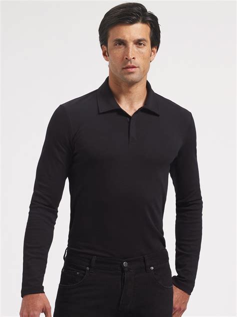 prada mens long sleeve polo|prada t shirt sale.